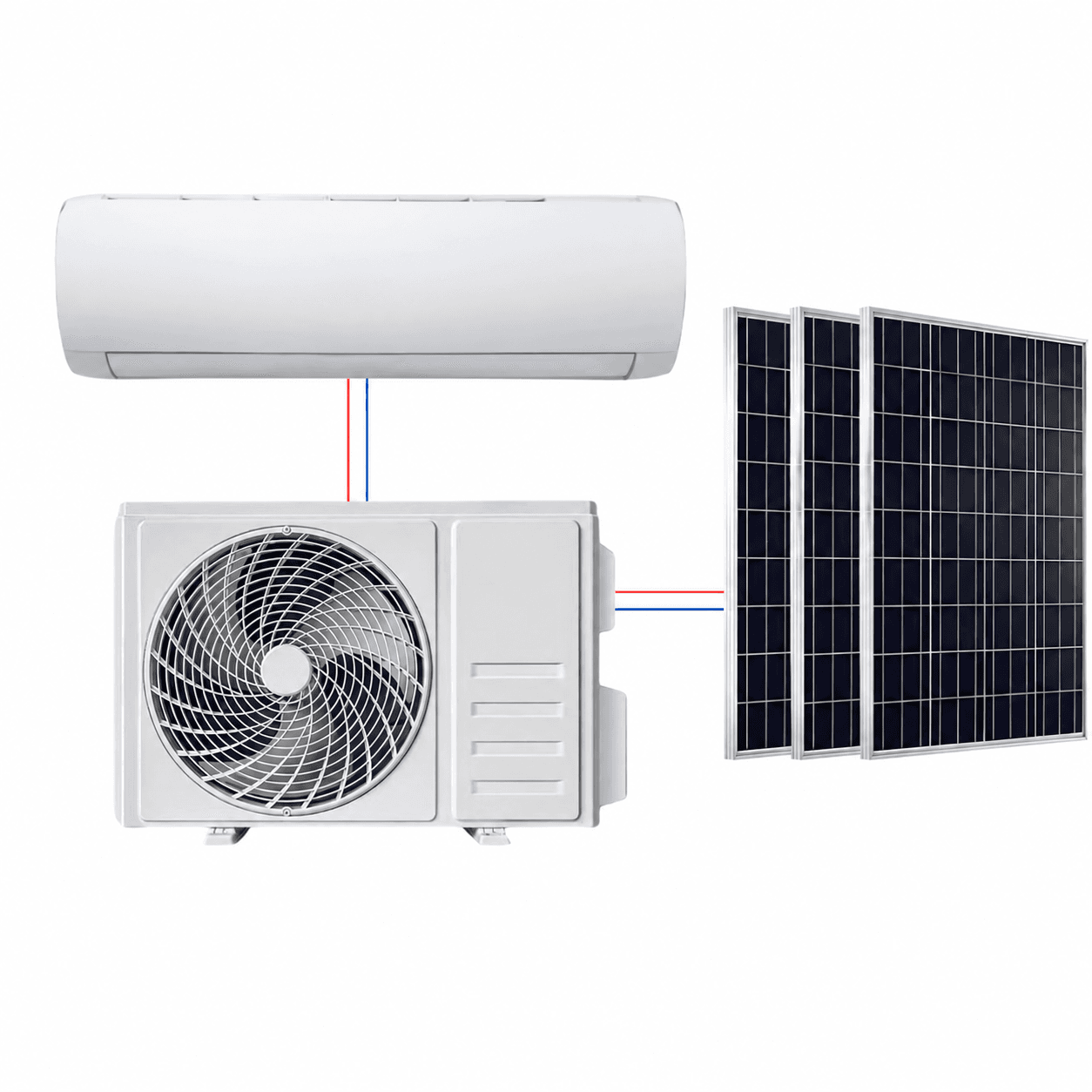 Aire acondicionado solar híbrido